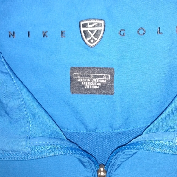 Nike Golf BMW Championship 1/4 Zip Windbreaker (L) - Picture 2 of 4